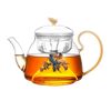 Teekanne Glas Edelstahl