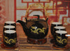 Chinesische Teekanne Porzellan