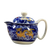 Teekanne Blau Keramik