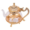Teekanne Glas Gold