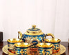Gusseisen Teekanne Set