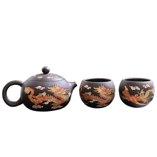 Chinesische Teekanne Set