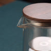 Glas Teekanne für Induktion