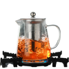 Teekanne Aus Glas Mit Stövchen